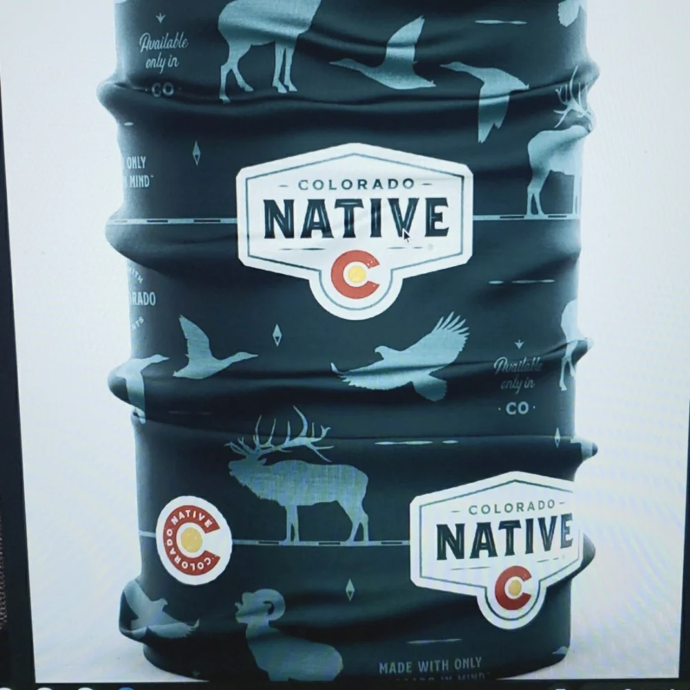 Colorado Native NWOT Neck Gaiter